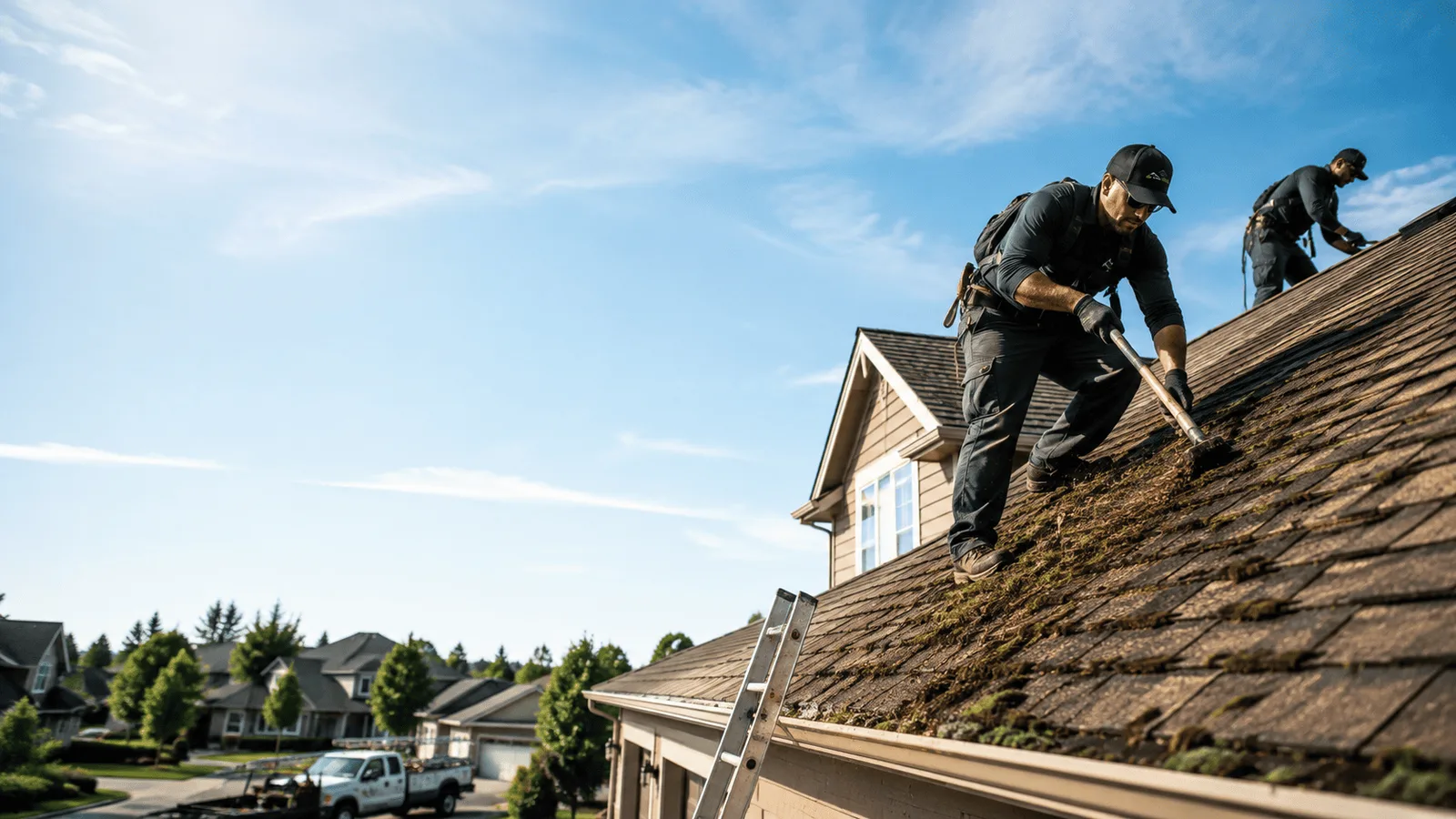 Roof Moss Removal in Jacob, IL near me